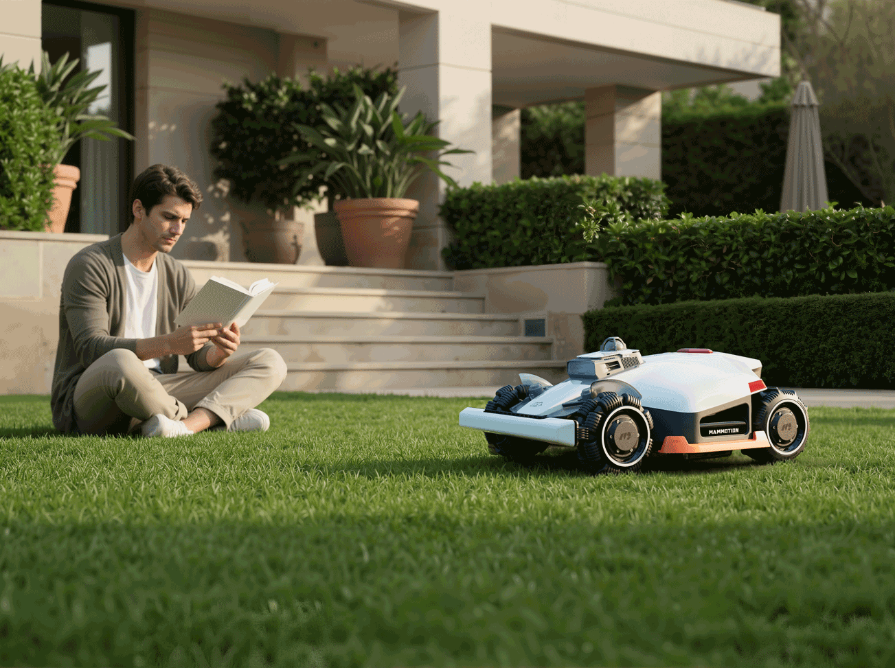 low-noise-level Mammotion Lawn Mowers